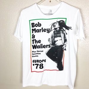 Bob Marley Graphic Tee Size Large